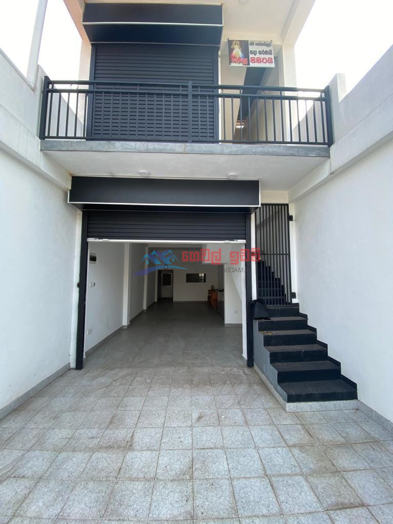 Fully completed 2 story commercial property for sale situated in the heart of Enderamulla town.